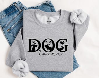 Dog Lover Sweatshirt, Funny Dog Lover Sweatshirt, Cute Dog Sweatshirt, Animal Lover Sweatshirt, Funny Unisex Dog Owner Sweatshirt Gift