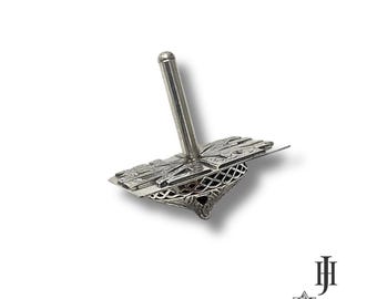 Sterling Silver Hanukkah Dreidel • Jewish Gift For Hanukkah • Sevivon From Israel