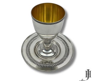 Rite Lite Jüdischer Weinbecher Im Jerusalem-Design, Versilbert