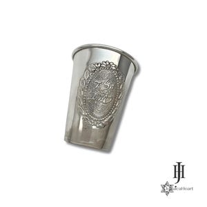 Copa Kidush de Plata de Ley - Copa de Vino de Shabat para Niño - Arte Judaico de Israel - Regalo Perfecto para Cumpleaños Judíos