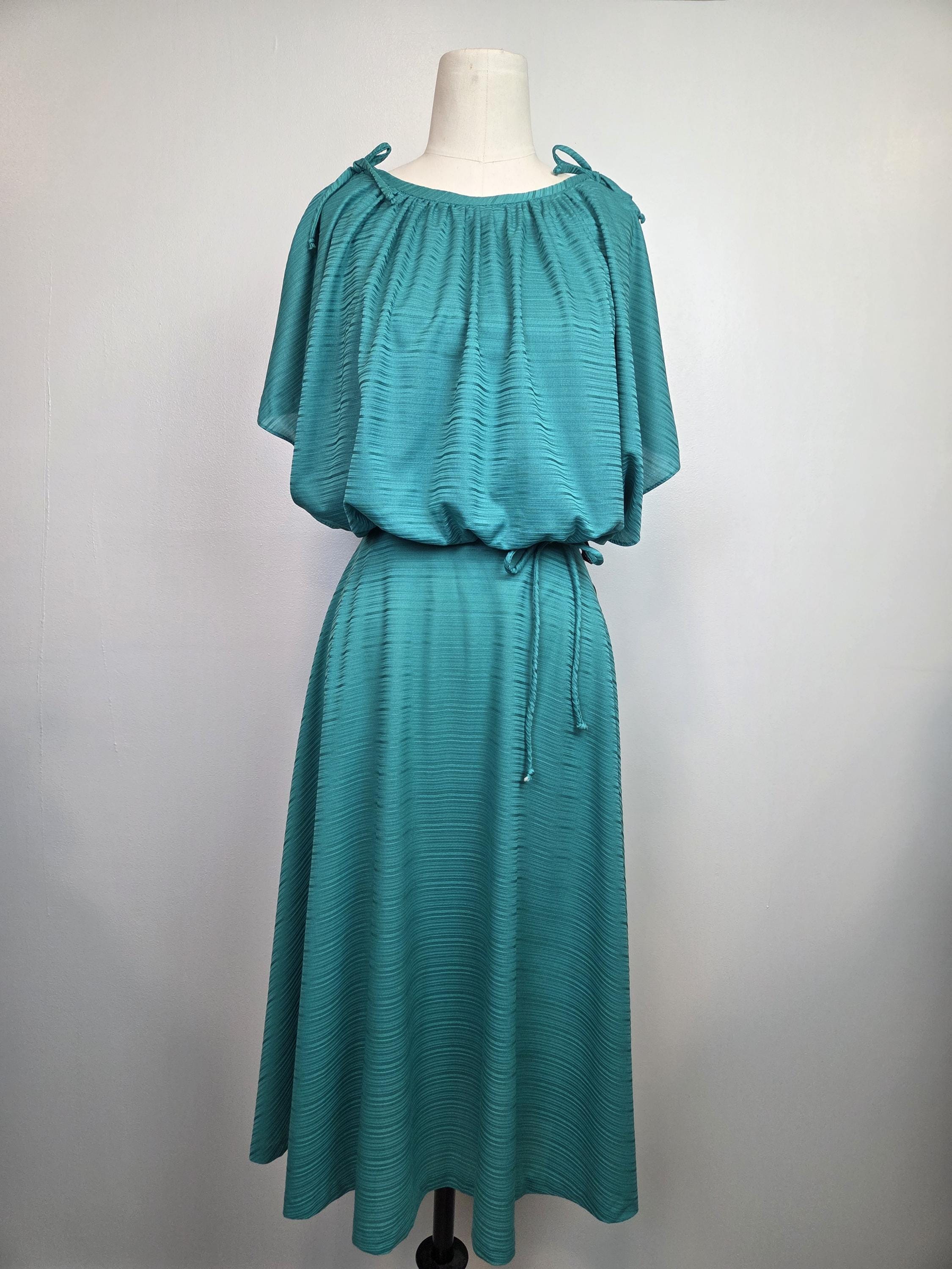 Disco Green Dress - Etsy