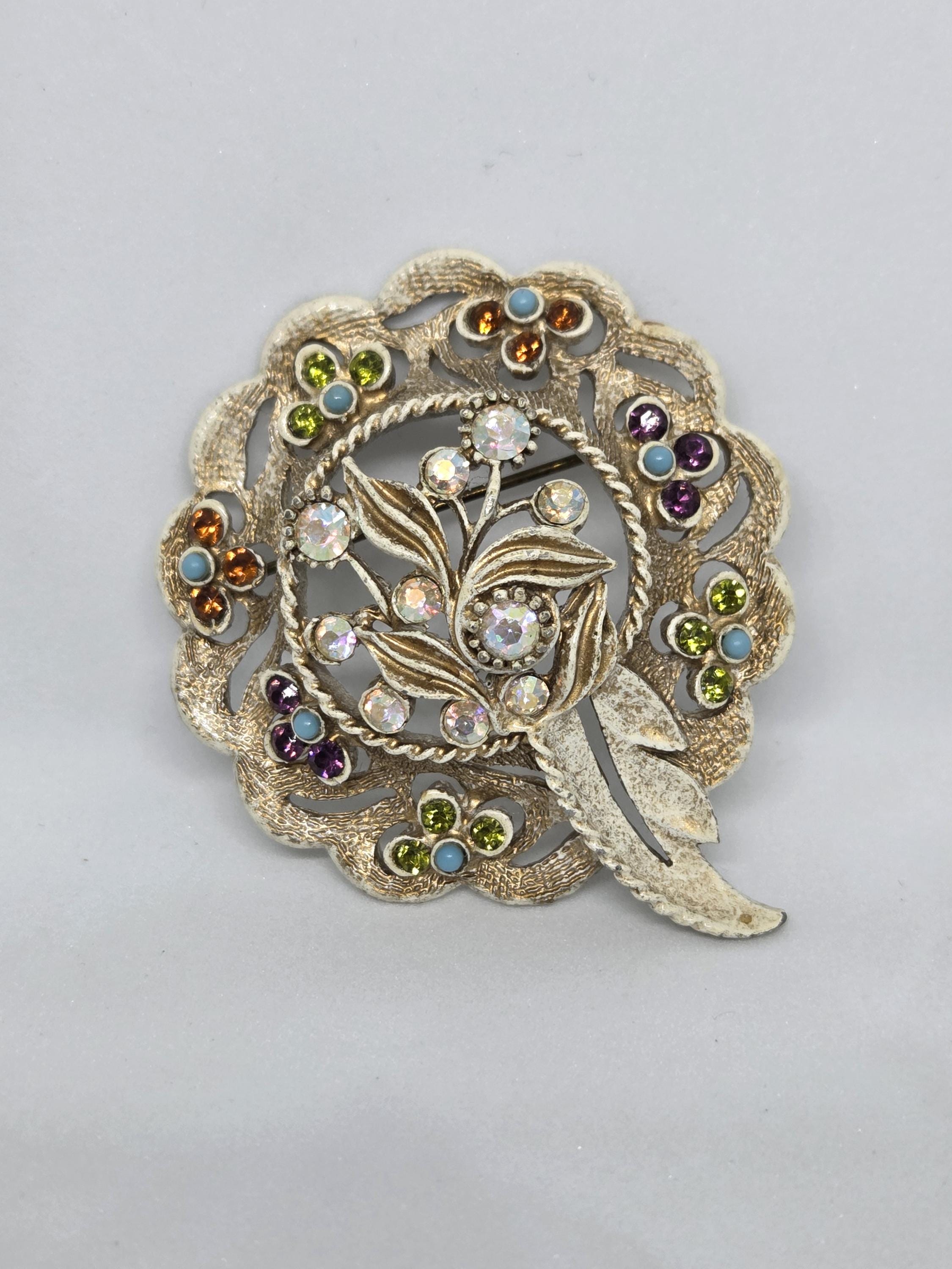 Florenza Brooch - Etsy