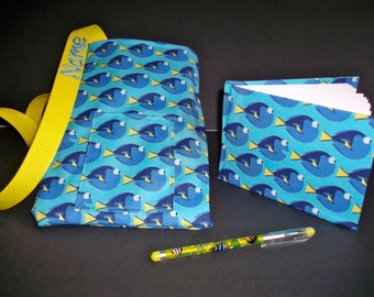 Disney Finding Dory Nemo autograph book bag with book bag and pen PERSONALIZED for FREE adjustable strap