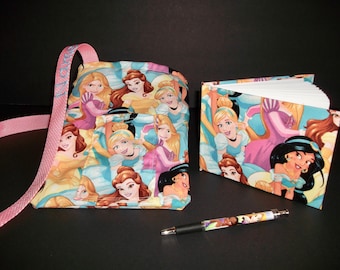 Disney Princess  autograph book bag with book and pen PERSONALIZED for FREE adjustable strap