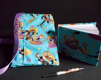 Disney Tangled autograph book bag with book, bag and pen and autograph book PERSONALIZED for FREE Adjustable strap Rapunzle