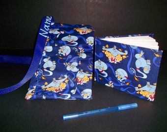 Disney Aladdin autograph book bag with book bag and pen Personalized for FREE adjustable strap Genie Aladdin