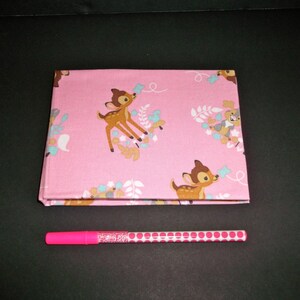 Disney Bambi autograph book bag with book, bag and pen and autograph book PERSONALIZED for FREE Adjustable strap image 2