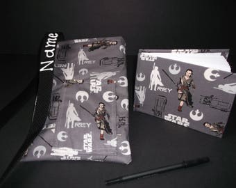 Disney Star Wars Rey autograph book bag with book, bag, and pen PERSONALIZED for FREE adjustable strap