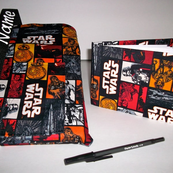 Disney Star Wars autograph book bag with book, bag and pen Personalized for free adjustable strap for Disney pin collection