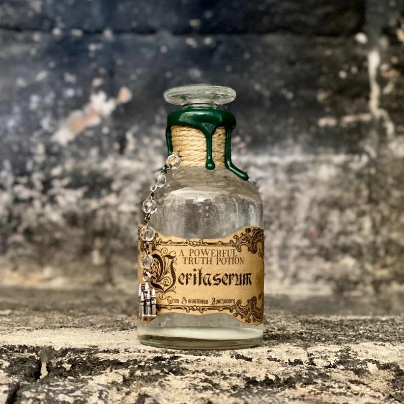 Veritaserum A Color Change Magical Potion Bottle Apothecary Etsy