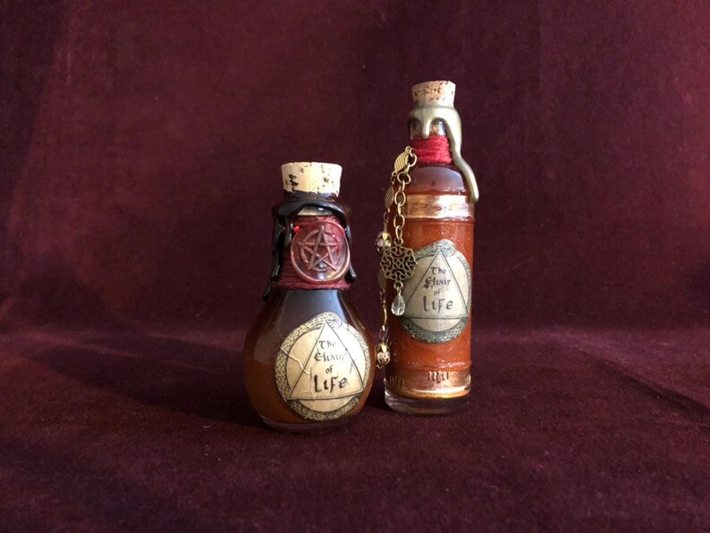 Elixir of Life a Collectible Potion Bottle Decoration | Etsy