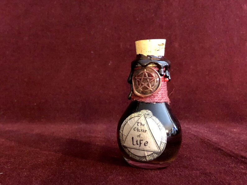 Elixir of Life a Collectible Potion Bottle Decoration | Etsy