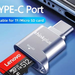 Phone Storage Saver Bundle | Type-C USB Flash Drive + Micro SD Card Adapter Kit | Instant Backup for Android | Photo & Video Transfer Tool
