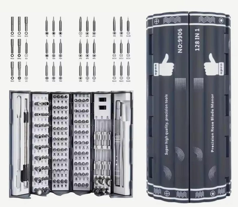 Precision Screwdriver Set – All-in-one Mini Tool Kit for Electronics ...