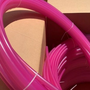 Magenta Solar Change Polypro Hula Hoop