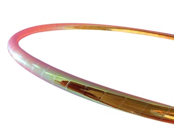 Tangerine Dream Taped Polypro Hoop | Grip Tape Dance Hoop | Flow Arts | Custom Sizes | USA Made