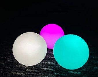 LED Juggling Balls | Light Up Glow Juggling Set | Rechargeable LED Props | Multiple Colors