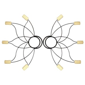 5 Point Lotus Fire Fans