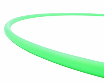 UV Green Polypro Dance Hoop