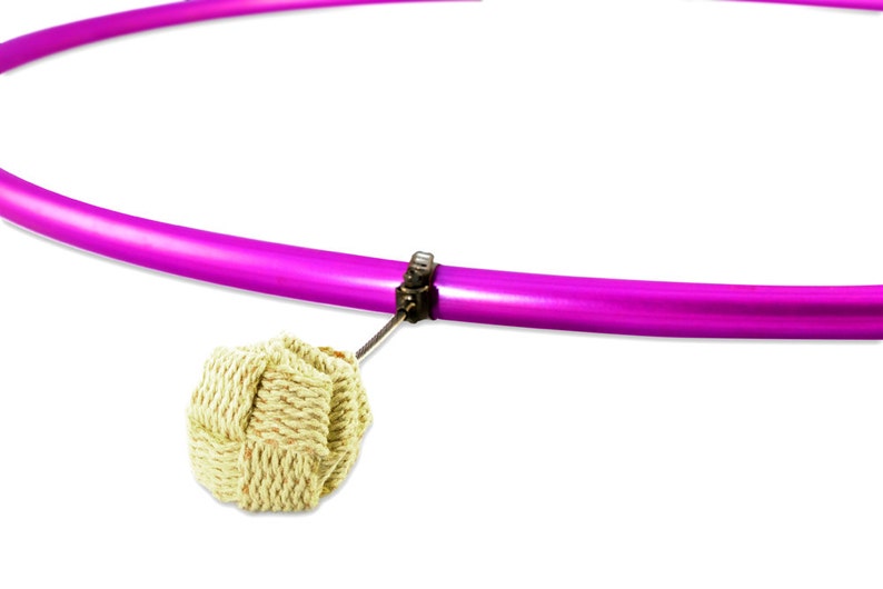 Colored Polypro Tubing 5 Wicks Fire Hula Hoop