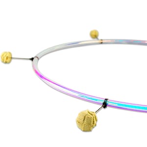 5 Wick Color Morphing Fire Hoop