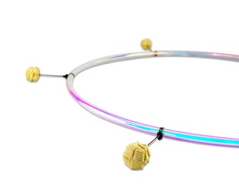5 Wick Color Morphing Fire Hoop