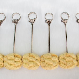 6 Pele Fire Hoop Wicks. Attachable affordable Fire Wicks for your Hula Hoop!