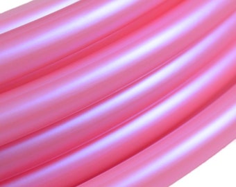 Bubblegum Pink Polypro Hoop | Lightweight Dance Hoop | Flow Arts | Custom Size | Handmade in USA