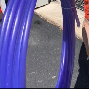 Colored Polypro Tubing 5 Wicks Fire Hula Hoop