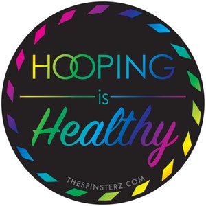 Hula Hoop Stickers. Hoop Sticker. Hooper Decals. Hula Hooping Graphics. Stickers image 4