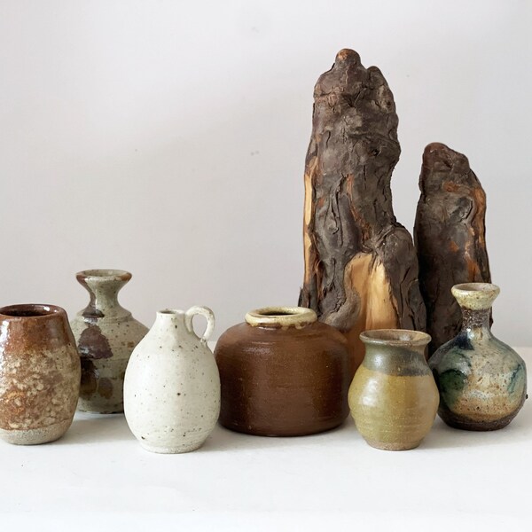 Pottery Bud Vase Etsy