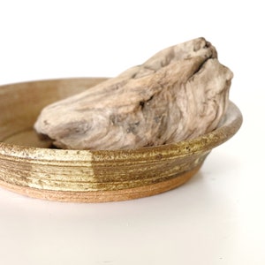 Vintage studio pottery bowl | artist signed | neutral earth tones | stoneware
