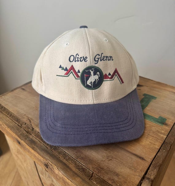Vintage Olive Glen Baseball Cap