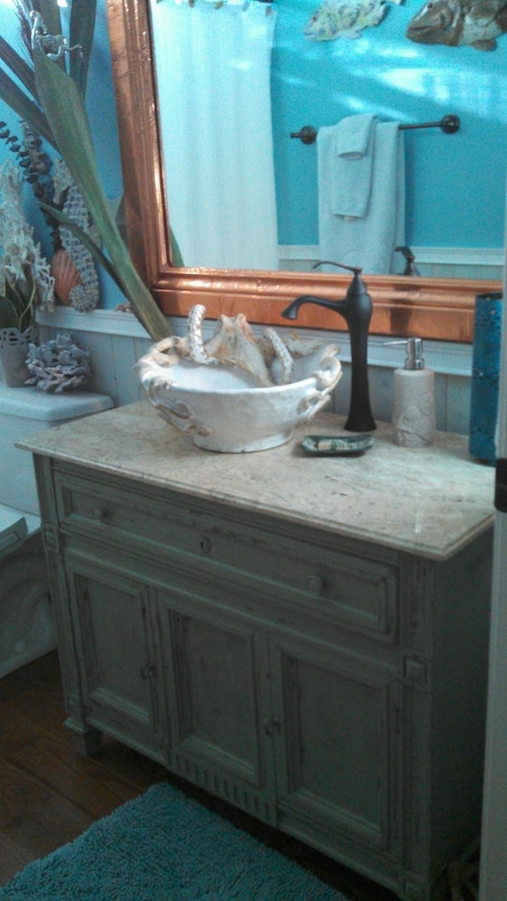 Ceramic Giant Clam With Octopus Vessel Sink By Shayne Greco Etsy