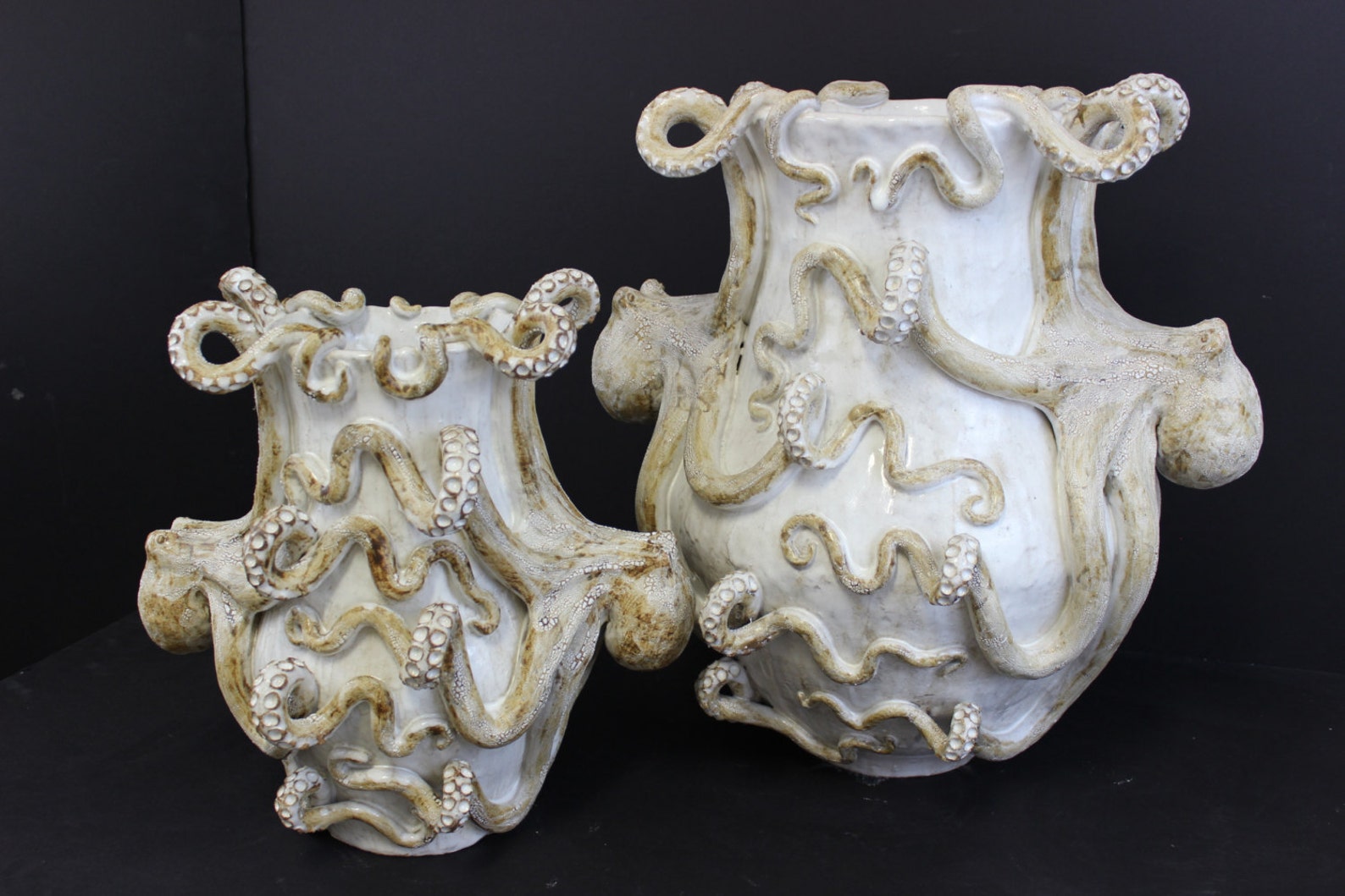 Giant Ceramic Octopus Vase by Shayne Greco Beautiful Shabby Chic