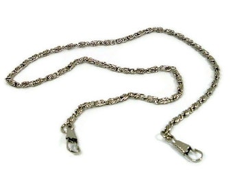 47 Inch Nickel Purse Chain With Hooks FREE U.S. SHIPPING