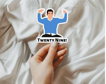 29 Sticker, New Girl Sticker, Schmidt Sticker, Cute Sticker, Funny Sticker, Water Bottle Sticker, Laptop Sticker