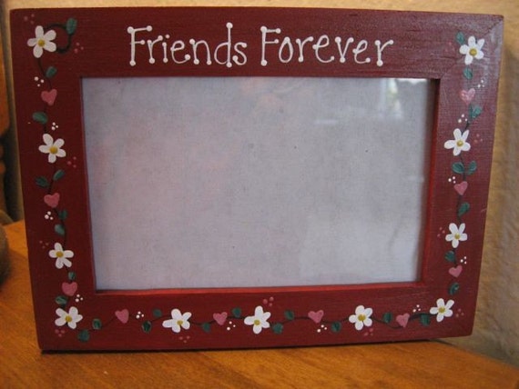 Personalized Picture Frames - Friends Forever 4x6