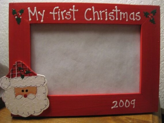 first christmas frame