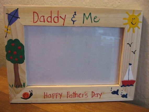 father's day picture frame craft