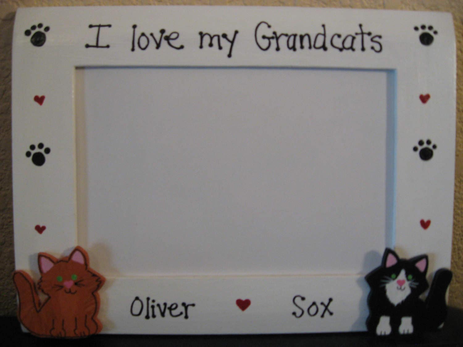 I Love My Grandcats Cats Personalized Custom Memory Pet Photo 50
