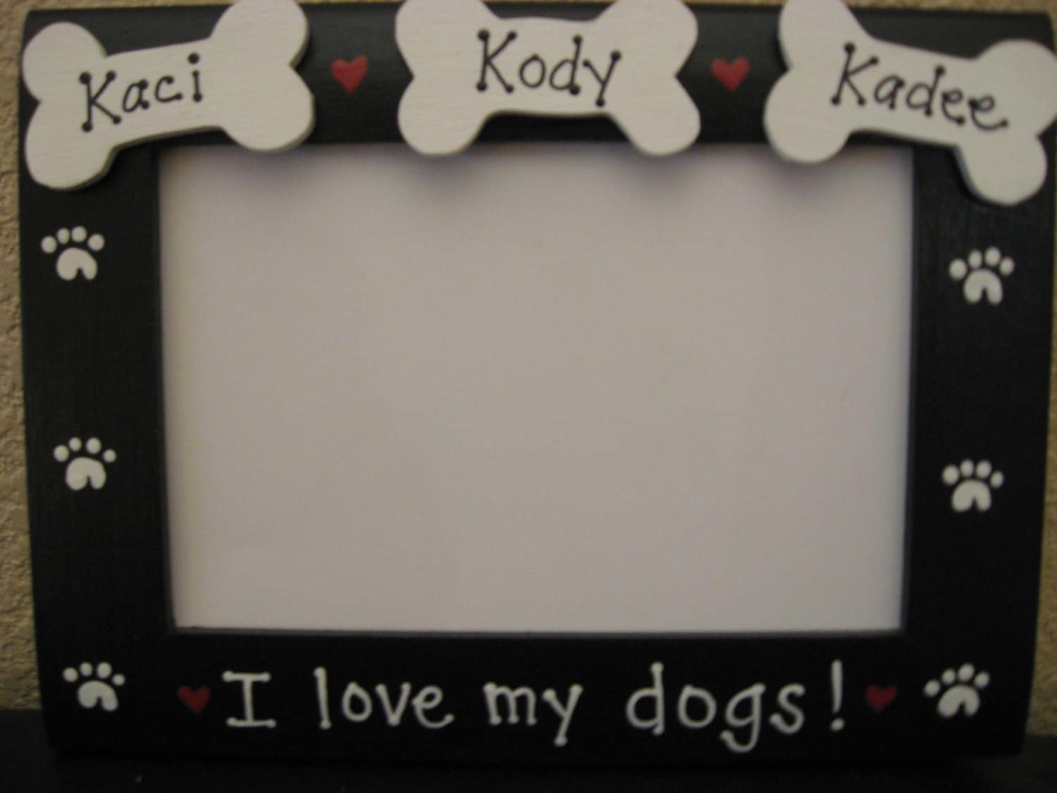 I Love My Dogs Picture Frame Granddogs Personalized Custom 50