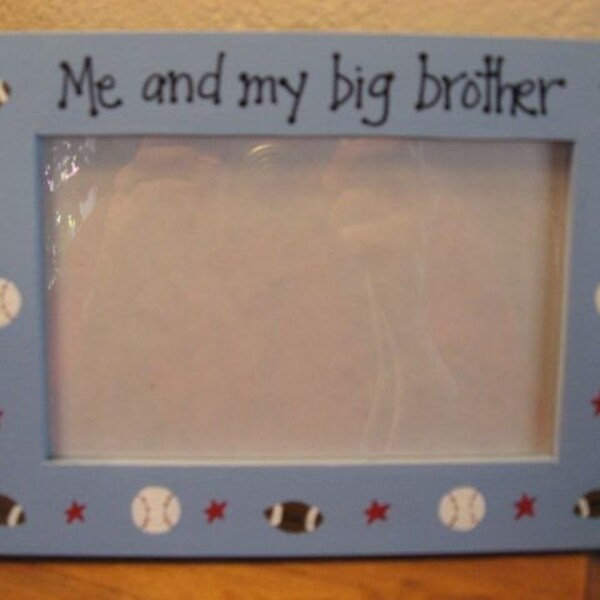 Me and My Brother Photo Frame Etsy