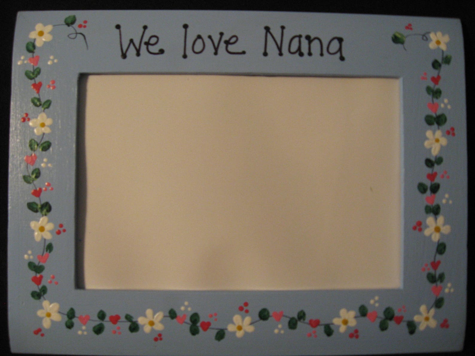 Nana Frame Mother's Day Frame We Love Nana Grammy Grandma Etsy