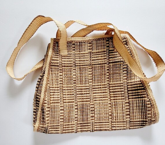 Vintage Jute Bag - Sustainable Style with Timeles… - image 5