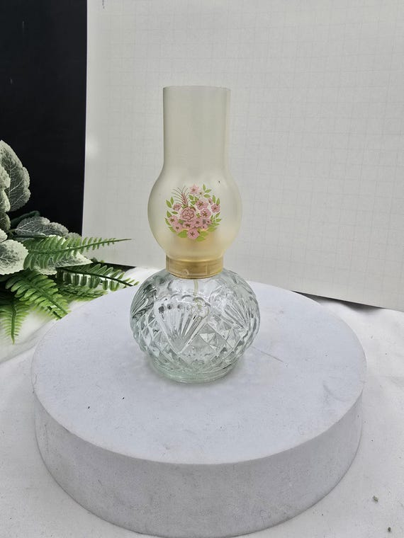 Vintage Avon Chimney Lamp Perfume Bottle