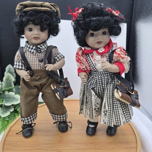 MYD 　Marian Yu Designs　人形　2体セット Marian Yu Doll - Etsy