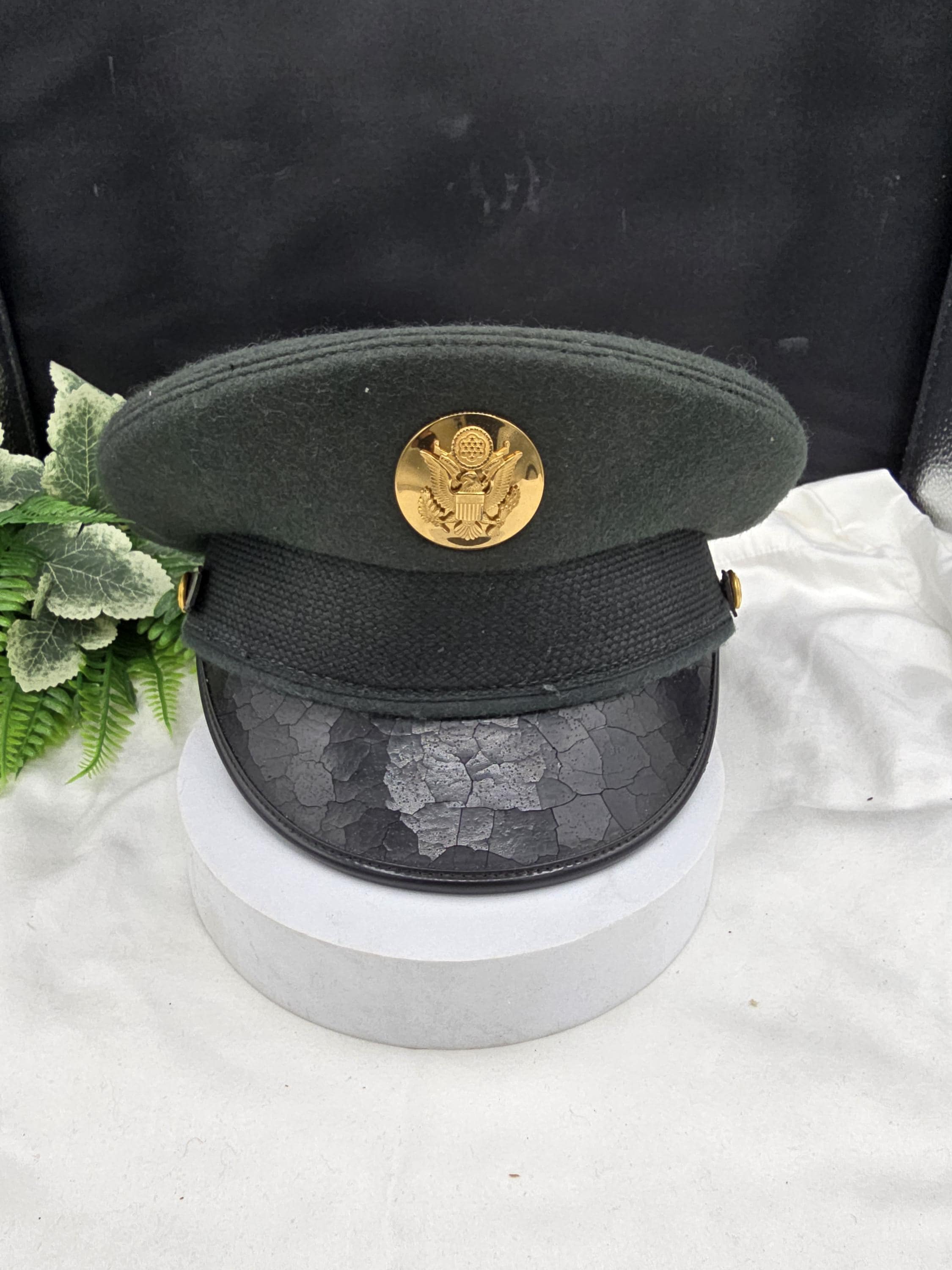 個人装備 1970s Military HAT Us 1970s Military Hat - Etsy