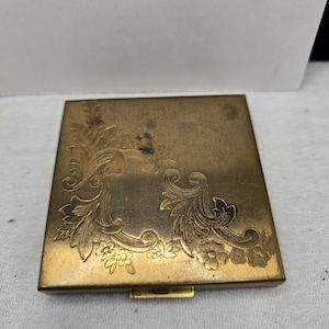 Vintage Elgin geëtst compact