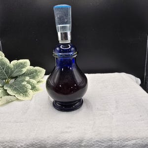 Kobalt Blau Vintage Avon Parfüm Flasche
